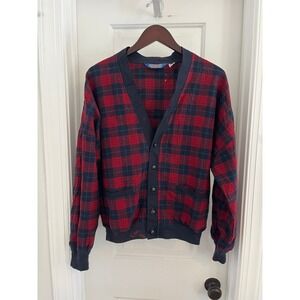 Vintage Pendleton Mens  Wool Cardigan